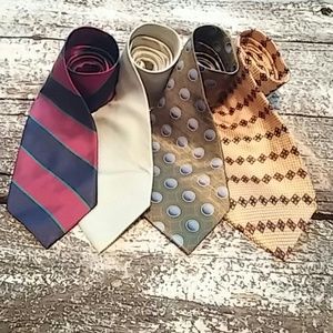 Lot of 4 Stafford ties